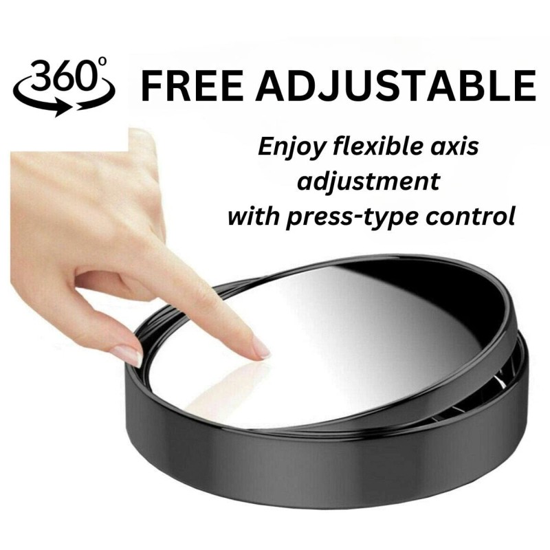 Unbranded Blind Spot Mirror for 360° View on the Road
