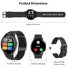 HOAIYO Smart Watches for Women Men (Call Receive/Dial), 1.5" Smartwatch