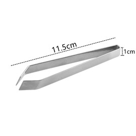 3Pcs Fish Bone Tweezers Stainless Steel Fish Bone Remover Tongs Slant Fish Bone Picker Bone Remover Tools for Removing Fish Bones Pulling Out Chicken Feathers