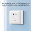 Single Socket Spacer - ShiningUU 20mm Light Switch Extension Box