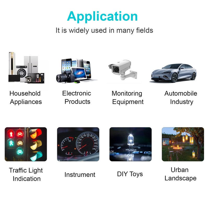 FORIOT 2 Sets 50Pcs LEDs Infrared Emitter and IR Receiver