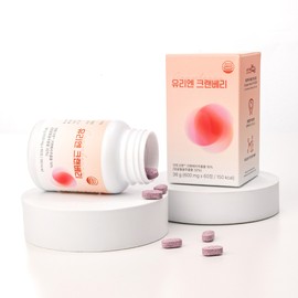 Urien Cranberry Benefits Cranberry Mannose Mannose Dimannose Dimannose 60 tablets / 유리엔 크랜베리 효능 크린베리 만노오스 만노스 디만노스 디마노스 60정