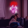 Keith Haring Neon Sign Heart Neon LED Signs Dimmable Graffiti