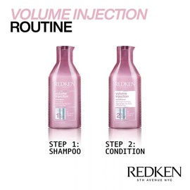 Redken Volume Injection Shampoo 300ml & Conditioner 300ml Duo New