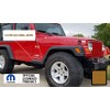 Decal Mods Fender Wrangler Small Side Logo Graphic fits Jeep