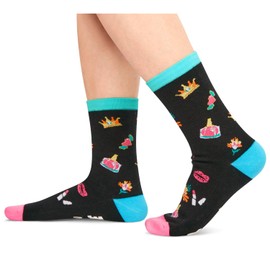 HAPPYPOP Cool Gifts For Sisters - Sister Gifts For Women, Little Big Sister Gifts, Sister Birthday Gifts, Mothers Day Gifts Socks Stocking Stuffers