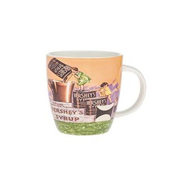 Godinger Hershey's Vintage Coffee and Tea Mugs, Cups for any Beverage - 17oz