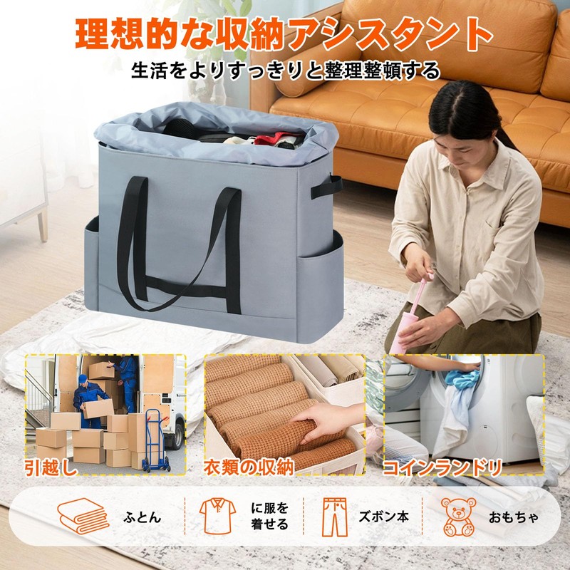 DSDCDJ Boston Bag, Large Capacity Travel Bag, gray