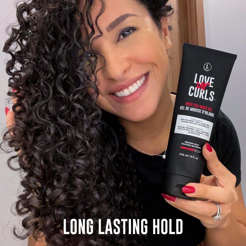 Love Ur Curls Irish Sea Moss Hair Gel, Medium Hold