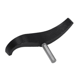 Lathe Tool Rest, Wood Lathe Tools Lathe Turning Tool Rest 16mm S Curved 5/8 Inch Diameter Alloy Steel and Cast Iron Lathe Tool Rest