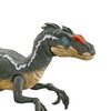 Mattel Jurassic World HNC11 Damaged! Velociraptor (Total Length: Approx. 7.9