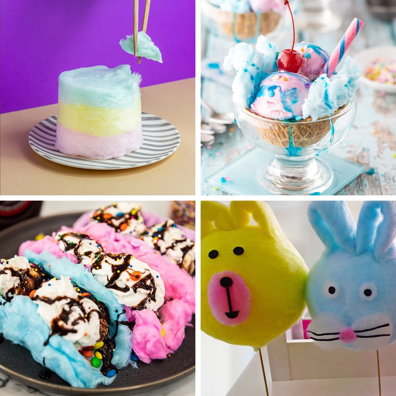 Nostalgia Cotton Candy Machine - Retro Cotton Candy Machine for