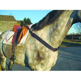 Nunn Finer German Elastic Reversible Hunter & Navy Breastplate (Horse)