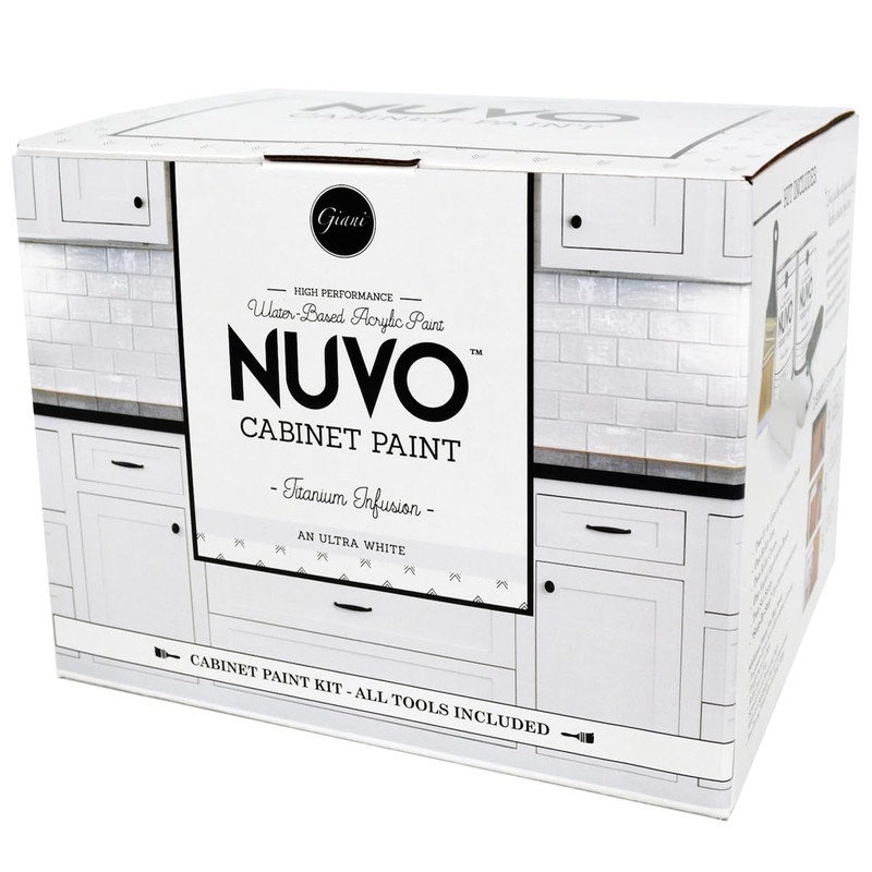 Nuvo Titanium Infusion Cabinet Makeover Kit - Easy DIY 7-Piece