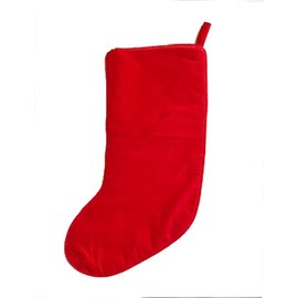 A Pets World Needlepoint Christmas Stocking, Tan French Bulldog Design