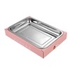 Charcoal Grill Single Use Compact Detachable Stainless Steel Portable Barbecue