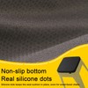 SINOSSO Modern Faux Leather Bar Stool Cushions 4 Pack, Leathaire