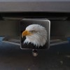 GRAPHICS & MORE Stoic Bald Eagle Tow Trailer Hitch Cover