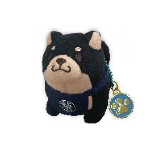 SK Japan 16070 Chugoku Mochishiba Plush Ball Chain with Charm