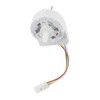 Whirlpool W11671461 OEM Refrigerator Evaporator Fan Motor, White