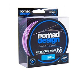 Nomad Design PANDERRA 80lb TestMulticolor - Premium Multicolor PE Fiber Fishing Line with Micro Weave Technology, Hydroslick Coating, and Increased Casting Distance
