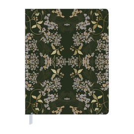 Fringe Studio Classic Large Paperback Journal, PETAL NOUVEAU, 7.5" x 9.5", 208 Pages, Memento Collection (841053)