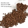 Nano Copper Micro Rings Dreadlock Beads Microlink nano micro tube