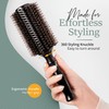 Belula Boar Bristle Round Brush for Blow Drying Set. Round
