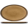 Cosy&Trendy Quintana Amber 5950031 Plate Flat Oval 30.5 x 19