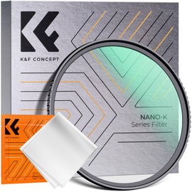 K&F Concept 52mm Lens Protection Filter, Lens Filter, Protector, Lens Protection, AGC Optical Glass, Thin Border, 18 Layer Coating (NANO-K Series)