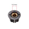 sourcing map 5Pcs Speaker Control Knob Power Amplifier Knob Black