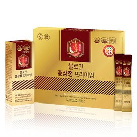 Fuyoken Red Ginseng Premium 0.4 fl oz (10 ml) x 30 Packets, Made in Korea, Ginseng Concentrated Extract, 100% Red Ginseng Extract, Beautiful Ginseng Concentrate, 6 Years Red Ginseng Saponin, Dinsenoside Rg1+Rb1+Rg3, 20 mg Honsam Supplement, 20 mg