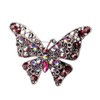 FAIRYGATE Brooch Pins Rhinestone Brooch Butterfly Brooches Pins Suit Dress