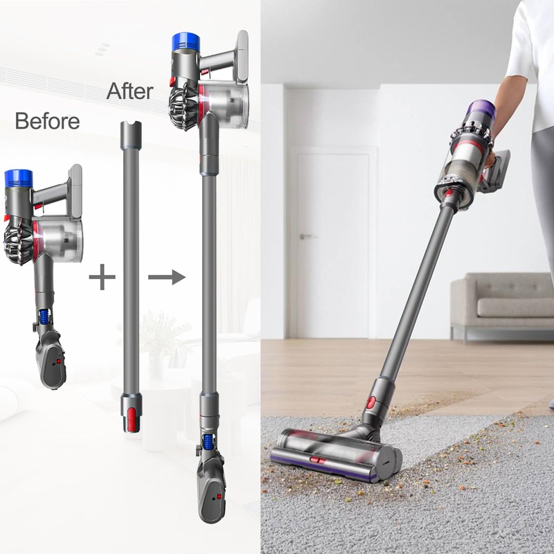 RUKHOOL Tube Extension Wand for Dyson V15 V11 V10 V8
