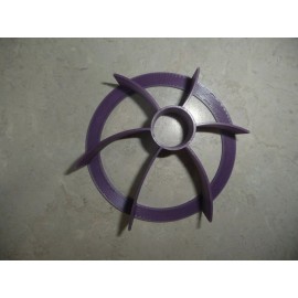 AJT MINI SIZE BEACH BALL CONCHA COOKIE CUTTER MEXICAN SWEET BREAD STAMP USA PR4904