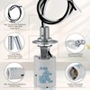 E12 Socket,Ceramic Chandelier Socket E12 Bulb Lamp Holder,Light Socket with