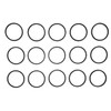 15PCS E-Bike Frewheel Hub Spacers 1mm Thick Plastic Spacers For Electric Bike Hub Motor Gears Cassette Spacer 15 pack