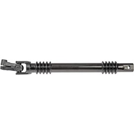 KarParts360 For Chevy Silverado 2500 HD/3500 2001 02 03 04 05 2006 Steering Shaft | Steel | Black | 16.4 In. Length | 1.20 In. Diameter | 1 Piece Universal Joint | Replacement For 15772436, 19420425