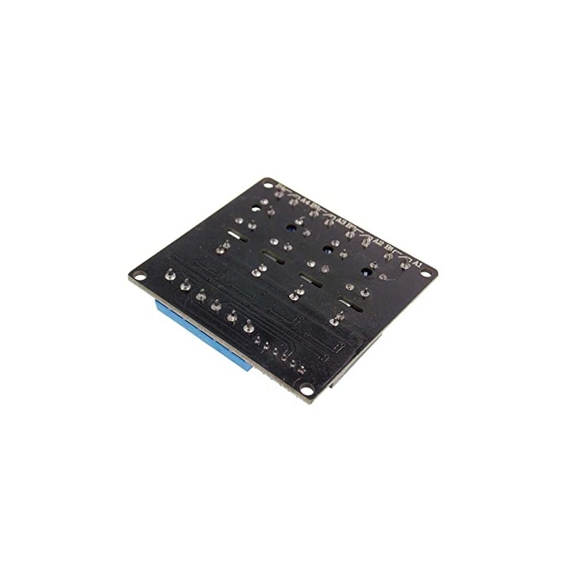 2pcs 5V 12V 24V Solid State Relay 4 Channel 4-Way