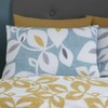 Catherine Lansfield Inga Leaf Reversible Single Duvet Cover Set with
