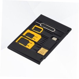 CAXUSD 5pcs Sim Card Adapter Set Ejector Pin Micro to Nano Converter Kit for Phones and Portable Design Random Options