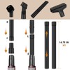 ZU561 Replacement Hose Handle, Crevice Tool, Vacuum Hose Adapters Compatible