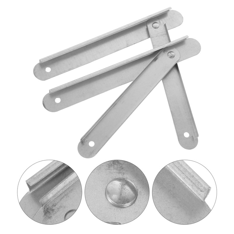 Housoutil 2PCS Aluminum Alloy Step Ladder Hinges, Easy Install Replacement