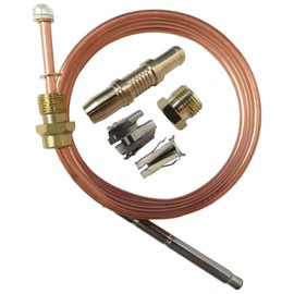 WELURE 36 inch Universal Replacement Thermocouple for Gas Furnaces, Boilers and Water Heater, Compatible for Robertshaw 1980-036