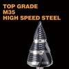 Jerax tools Heavy Duty M35 HSS 1/4 to 1-3/8 Inch