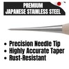 KAKURI Mini Scratch Awl Tool 4" - Tapered Awl for