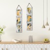 QUTREY 5x7 Collage Picture Frames, 6 Openings Hanging Photo Frame