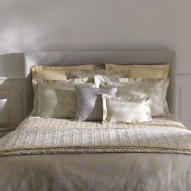 Yves Delorme NWT NEW Yves Delorme Vegetal Honey Standard Pillowcase 20 x 30"