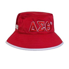 Delta Sigma Theta Floppy Bucket Hat Red