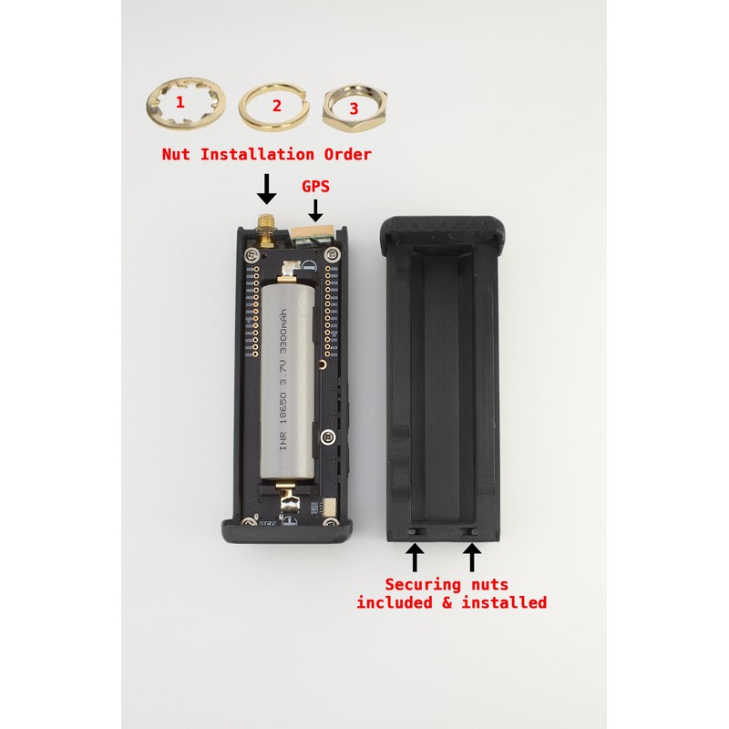 T-Beam Supreme CASE with MOLLE Support. Includes Nuts and Screws.